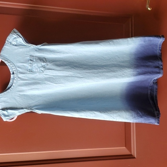 Tommy Bahama  ombre cap sleeve lightweight chambray Size 5T so sweet - Picture 1 of 10